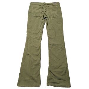 CHIP‎ & PEPPER BRANTFORD CORDUROY Women 31 (32x34) Green Bootcut Pants MADE USA
